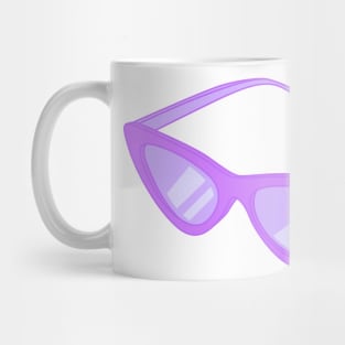 Light purple sunglasses Mug